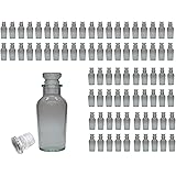 スパイスボトル ガラス瓶 ワグナー 120ml 80本 カートン 業務用 日本製 (ガラス栓)