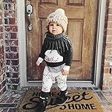 Tovadoo 子供服 ベビー服 女の子 パーカー+ズボン 秋冬 長袖 姉妹揃い 小花柄 可愛い キュート ファッション 保育園 プレゼント