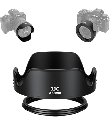 Amazon | JJC製 Canon ET-83D 白 レンズフード 100-400 II | レンズ