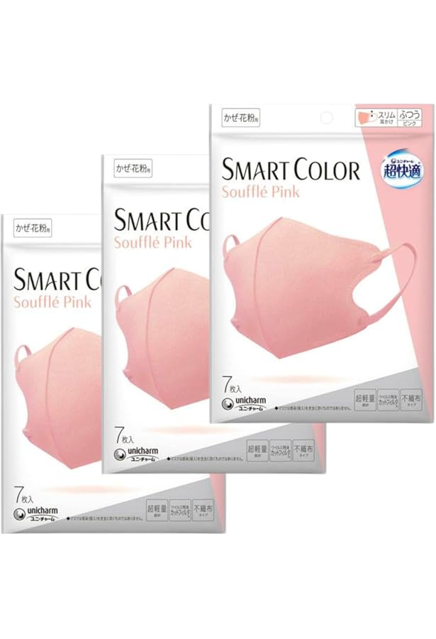 Amazon.co.jp: 【7個セット】ユニ・チャーム 超快適マスク スマート