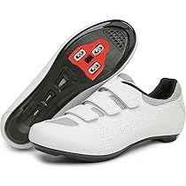 ARTVEP Men's Cycling Shoes Women's MTB Cycling Shoes Compatible With - View #6