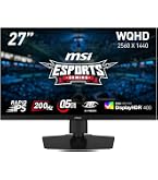 Amazon.co.jp: MSI ゲーミングモニター 27インチ WQHD RAPID IPSパネル