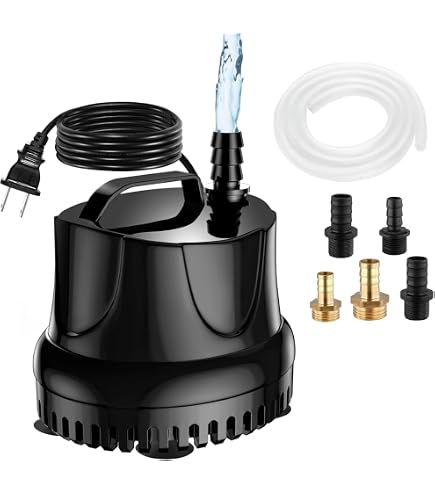 Amazon.co.jp: 水中ポンプ 45W 吐出量3000L/H 100V 調整可能 最大揚程