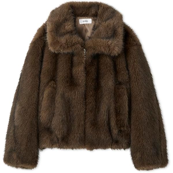 Amazon.co.jp: [SNIDEL(スナイデル)]ファーライクボアロングコート