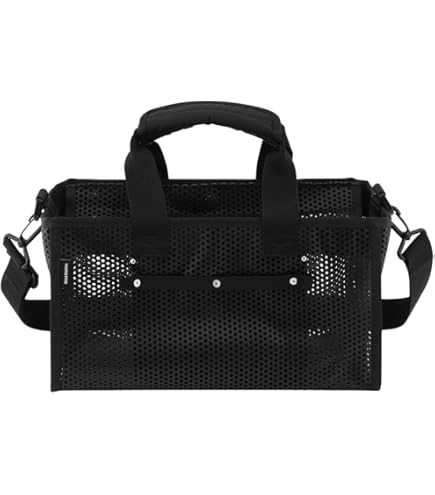 Amazon | アイリスオーヤマ メッシュツールバッグ TLB-M2622 ブラック