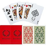 Trademark Da Vinci Venezia 100% Plastic - Bridge Size Regular Index Playing Cards (Multi) [並行輸入品]