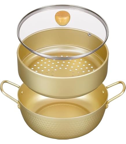 Amazon｜中尾アルミ製作所(Nakao-Alumi,co,ltd.) せいろ ゴールド