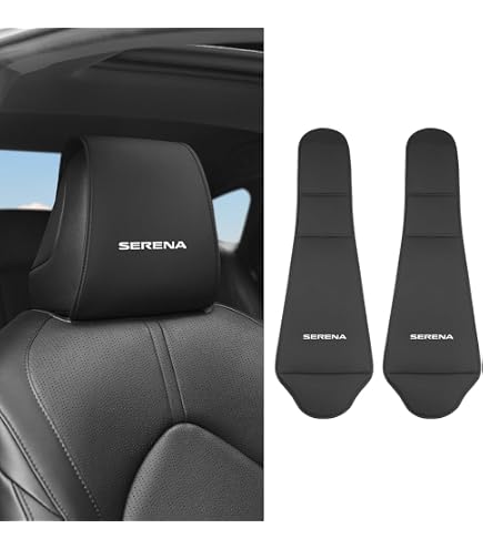 Amazon | セレナ 適用 ヘッドレストカバー 車用 収納ポケット付き