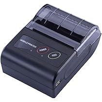 ミニサーマルプリンター　58mm Amazon.co.jp: 58mm サーマルプリンター グレー 小型 チケット
