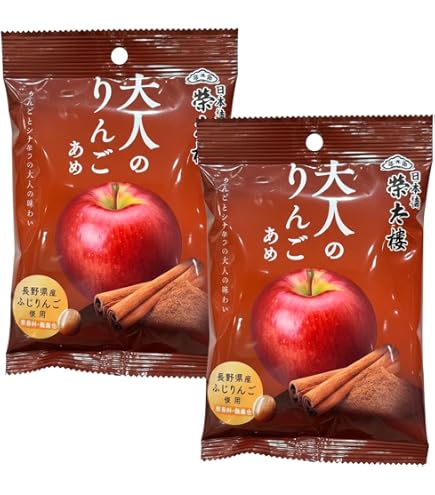 Amazon.co.jp: 榮太樓 大人のりんごあめ 70g : 食品・飲料・お酒
