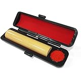 柘 印鑑 印鑑ケース付き/選べるケースカラー 10.5mm/12.0mmからサイズ選択 銀行印/認印