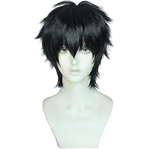 Amazon.co.jp: LAOBAO 土方十四郎 コスプレ ウィッグ 黒髪 かつら