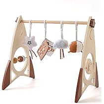 Amazon.co.jp: let's make ベビージムセット ロケット型ジム おもちゃ