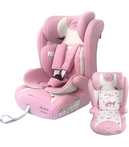 Amazon | ハイバックFIXコンパクト マイメロディ＆クロミ ISOFIX 100cm
