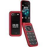 Nokia 2660 Flip Feature Phone (Red)