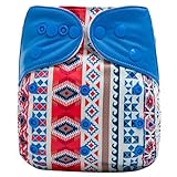 HappyEndings Micro Fleece AI2TM All-In-Two Cloth Diaper / Snap-in Insert Bohemia by HappyEndings Eco