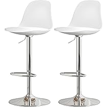 Amazon｜カウンターチェア 回転 昇降式 PUレザー ハイチェア