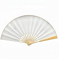 書法扇子 Amazon.co.jp: LAISIZHU 扇子 白 無地 慶弔用 竹骨 宣紙扇 扇面
