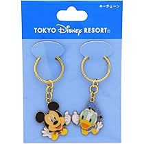 Amazon.co.jp: チップ＆デール キーチェーン セット キーホルダー ペア 