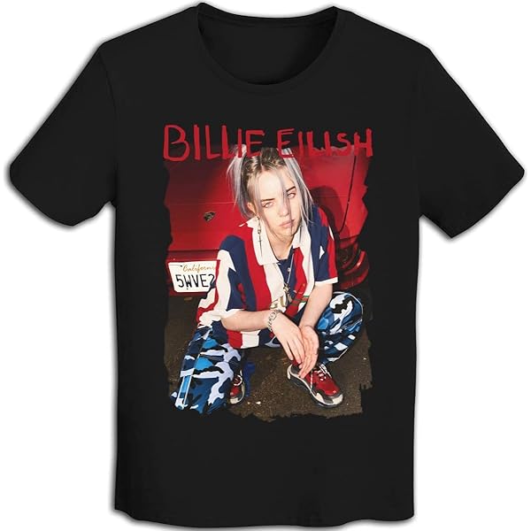 ビリーアイリッシュ海外限定T 赤 L 本人着用モデル公式 Tシャツ完売 Amazon.co.jp: ビリー アイリッシュ Tシャツ XLサイズ 黒