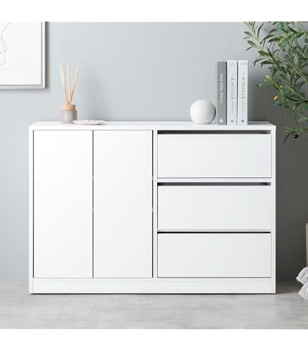 Amazon.co.jp: IKEA/イケア HAUGA/ハウガ：サイドボード140x84 cm