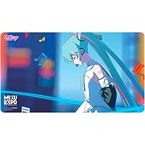 【未使用】初音ミク MIKUEXPO　プレイマット ウルトラプロ 初音ミク プレイマット MIKU EXPO 10th 10th