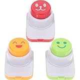 OUNONA のりパンチ 海苔 カッター おにぎり キャラ弁 笑顔作りパンチ かわいい 3個セット