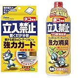 ジョンソントレーディング ネコ専用立入禁止置くだけ分包 13g×4×3 消臭液セット
