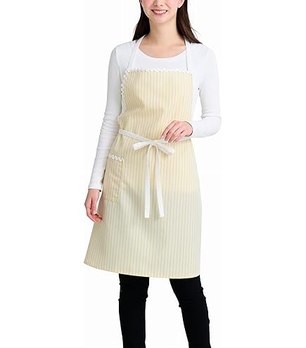 Amazon｜Francfranc フランフラン レース フルエプロン グレー