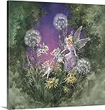 Mimi Jobeプレミアムシックラップキャンバス壁アート印刷題名Fairy Magic II 36" x 36" 2333371_24_36x36_none