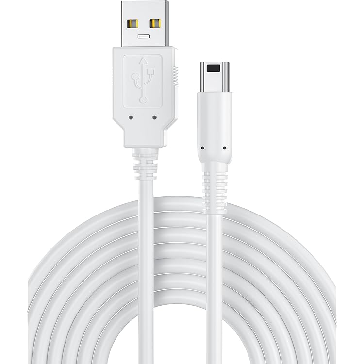 Amazon | 3DS USB 充電器 ロングケーブル ピンク AD-2418 | ケーブル