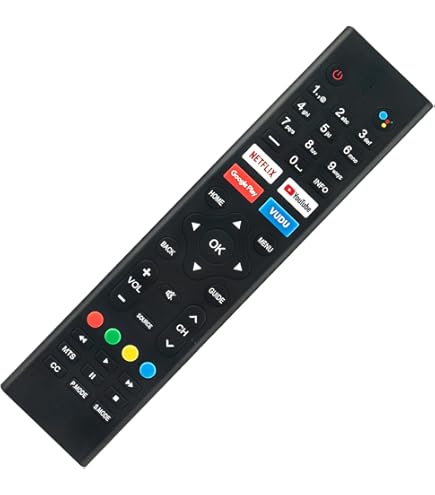 Amazon | Sceptre Smart Android TV対応のリモコン。 | UBay | AV