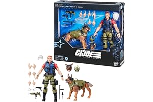 G.I. Joe Classified Series #157, Christopher "Law" Lavigne & Order, Collectible 6 Inch Action Figure & German Shepherd Dog Figure with 14 Accessories