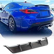 RCF リアバンパー レクサスRCF(USC10前期)用リアバンパーエクステンション ROWEN