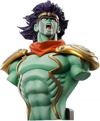 超像マグネット 「ジョジョの奇妙な冒険」第3部 1.スタープラチナ (原型・彩色監修/荒木飛呂彦) 約95mm PVC&amp;ABS&amp;マグネット製 塗装済み完成品フィギュア