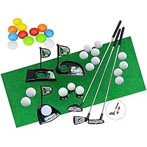 Amazon | ゴルフクラブロゴ練習ボールスポーツ室内遊びゴルフ23