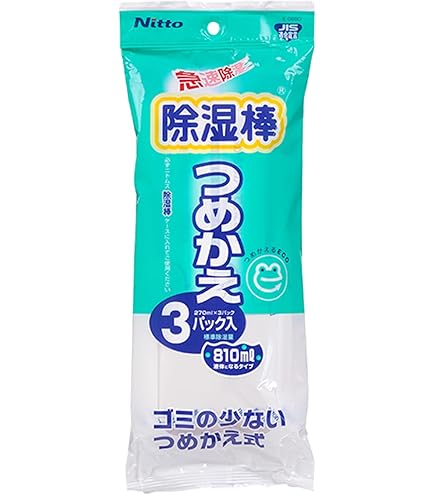 Amazon.co.jp: ニトムズ 除湿棒詰替3P 2個パック : ドラッグストア