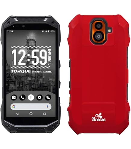 SIMフリー・タフネススマホ！】KYOCERA TORQUE G04 KYV46 防水・防塵