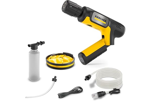 Karcher Cordless High Pressure Washer, OC Handy Compact Plus CB Handy Air, USB-C Rechargeable (10W or above recommended), No 