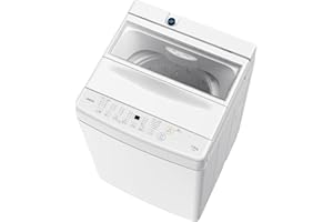 SAMKYO B700 Washing Machine, 15.4 lbs (7 kg), Living Alone, Fully Automatic, Width 20.1 inches (51 cm), Minimum 10 Minutes, Clear Glass Door, Tank Cleaning, Room Drying, Compact, Slim, Reservation Function, For 1 - 3 People, Quiet, White