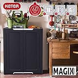 KETER MAGIX　ケター マジックス 　1台 物置　収納庫　ストッカー　簡易組み立て 屋内 屋外 棚　小型 物入れ ガーデン