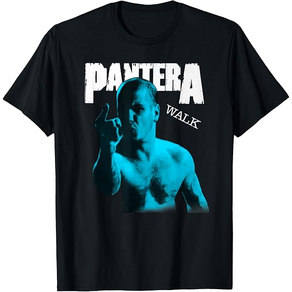 Amazon | Pantera 公式ビンテージグループスケッチ Tシャツ | Tシャツ