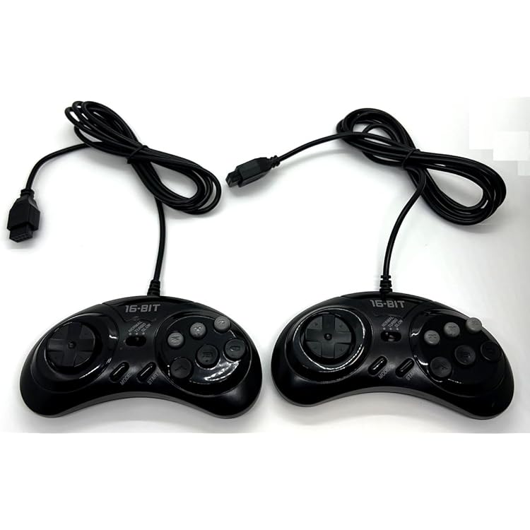 【希少】メガドライブ コントローラー 2個 セット SEGA MEGA DRIVEミニW メガドライブミニW コントローラー2個