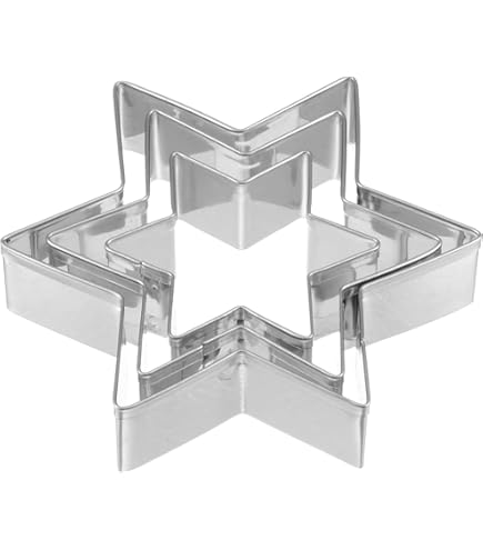 日本製星型クッキー型セット（ステンレス製）11個 日本製星型クッキー