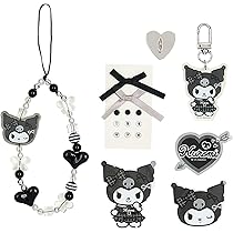クロミ好きのためのセット25点♡ Amazon.co.jp: [サンリオ] デコレーションセット（モノトーン