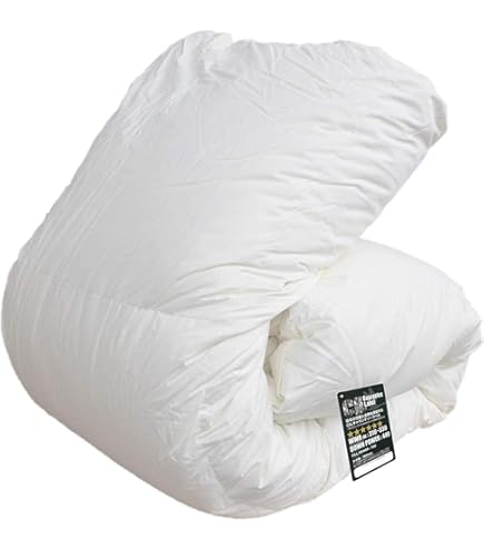 Amazon｜羽毛布団 キング 合い掛け ハンガリー産 ホワイトダウン 93