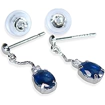 ナチュラルサファイアピアスR747 ナチュラルサファイアピアスR747