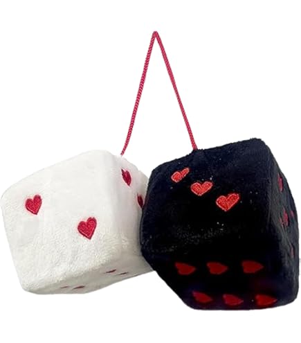 Amazon.co.jp: ムーンアイズ ファジーダイス ホワイト 白 MOON Fuzzy