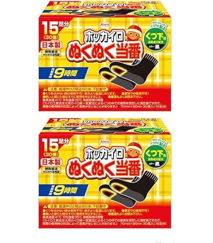 Amazon | 興和新薬 ぬくぬく当番 くつ下用 15足分 × 4個セット