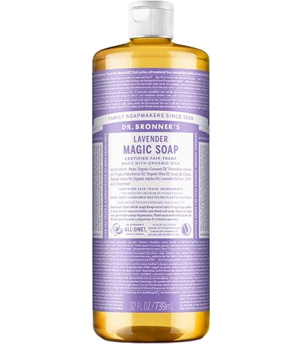 Amazon | ドクターブロナー マジックソープ ローズ 739ml オーガニック